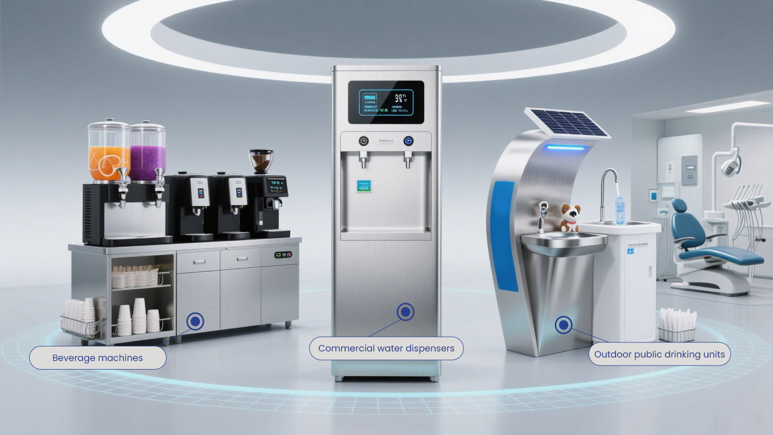 Commercial UVC LED system نظام LED التجاري UVC