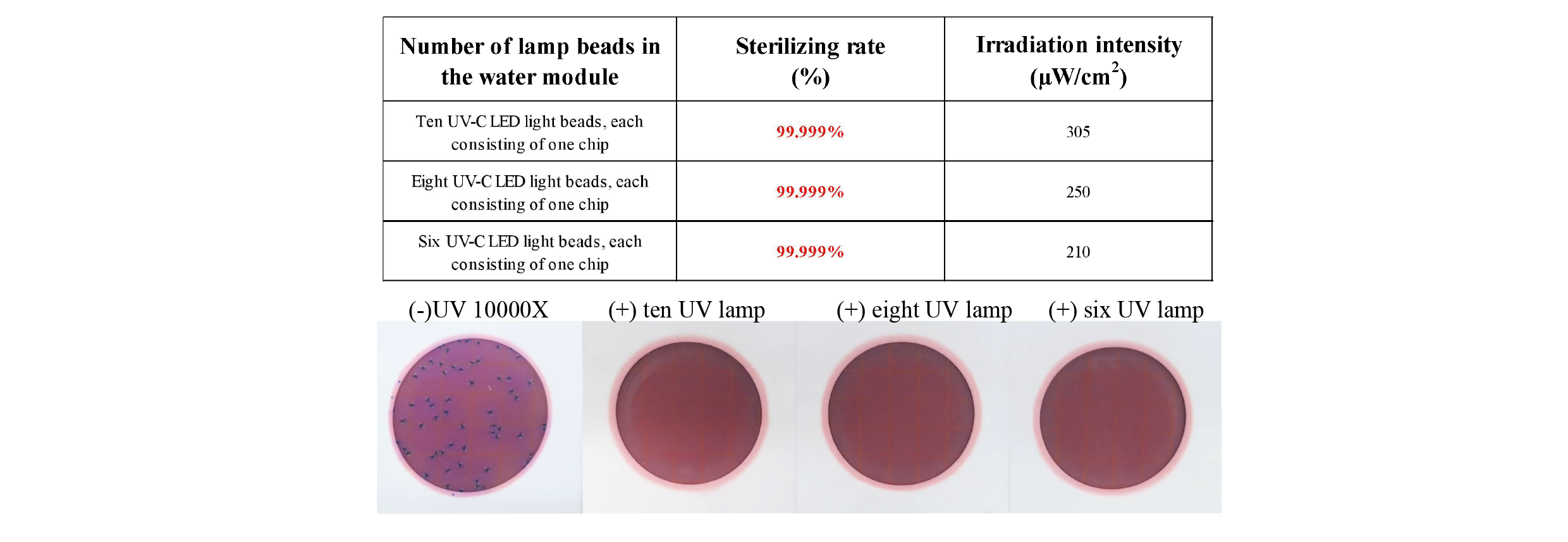 WREM-9L水模组-تقييم أداء وحدة تطهير المياه عالية الكفاءة استنادًا إلى تقنية UV-C-LED-5