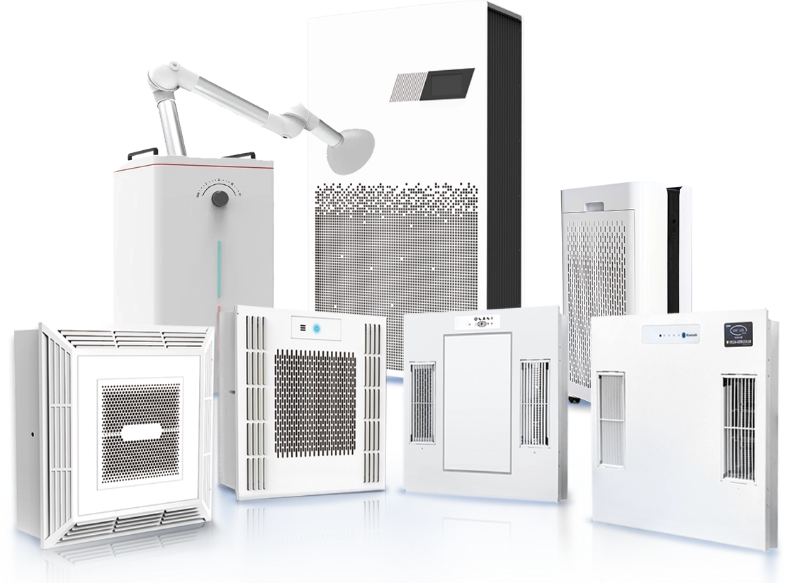 نظام تعقيم الهواء LED من الدرجة الطبية UVC من MASSPHOTON