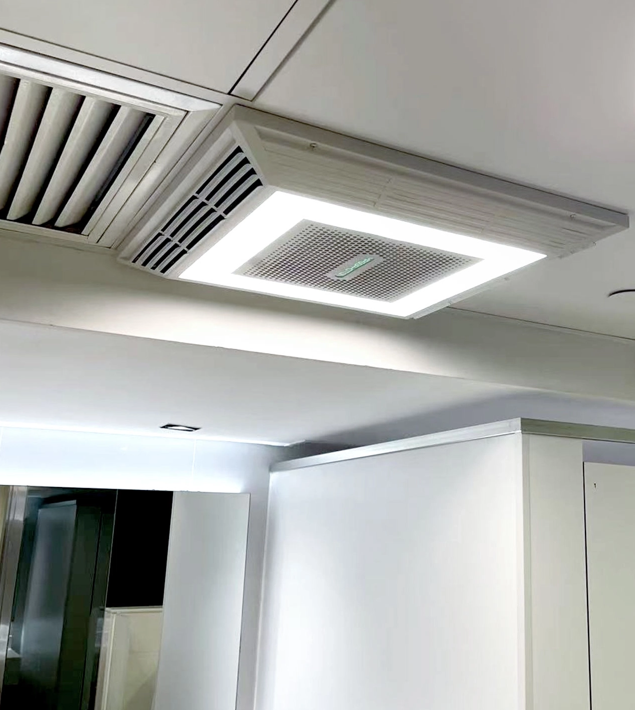 مخطط تركيب آلة تعقيم الهواء