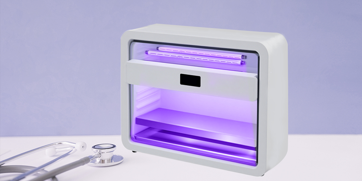 خزانة التطهير بالأشعة فوق البنفسجية ج