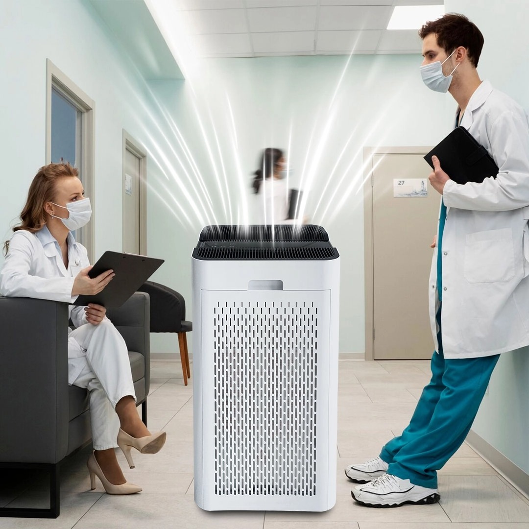 UVC Air Disinfection System نظام تعقيم الهواء بالأشعة فوق البنفسجية