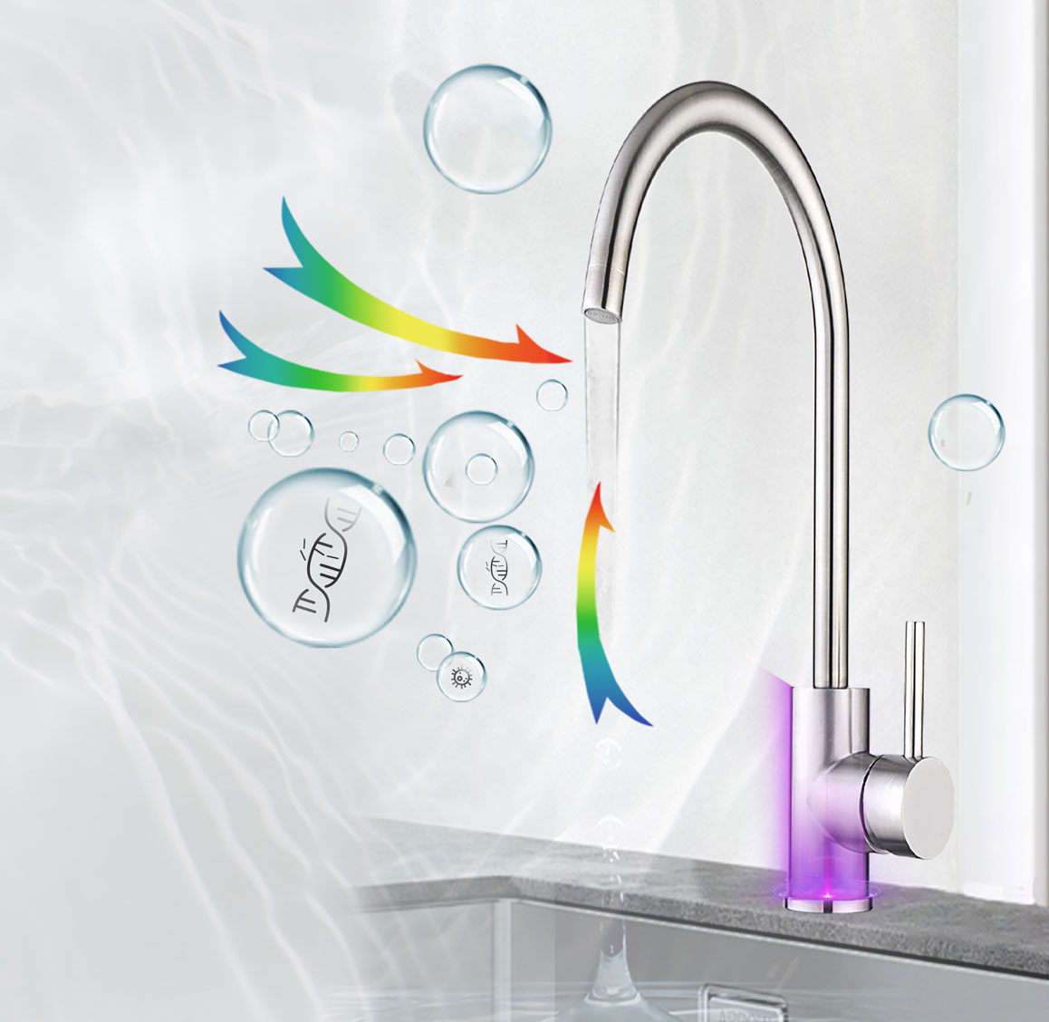 RO مع فلتر للأشعة فوق البنفسجية