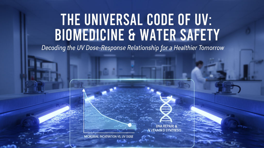 العلاقة بين الجرعة والاستجابة للأشعة فوق البنفسجية: مدونة عالمية في التطبيقات الطبية الحيوية ومعالجة المياه