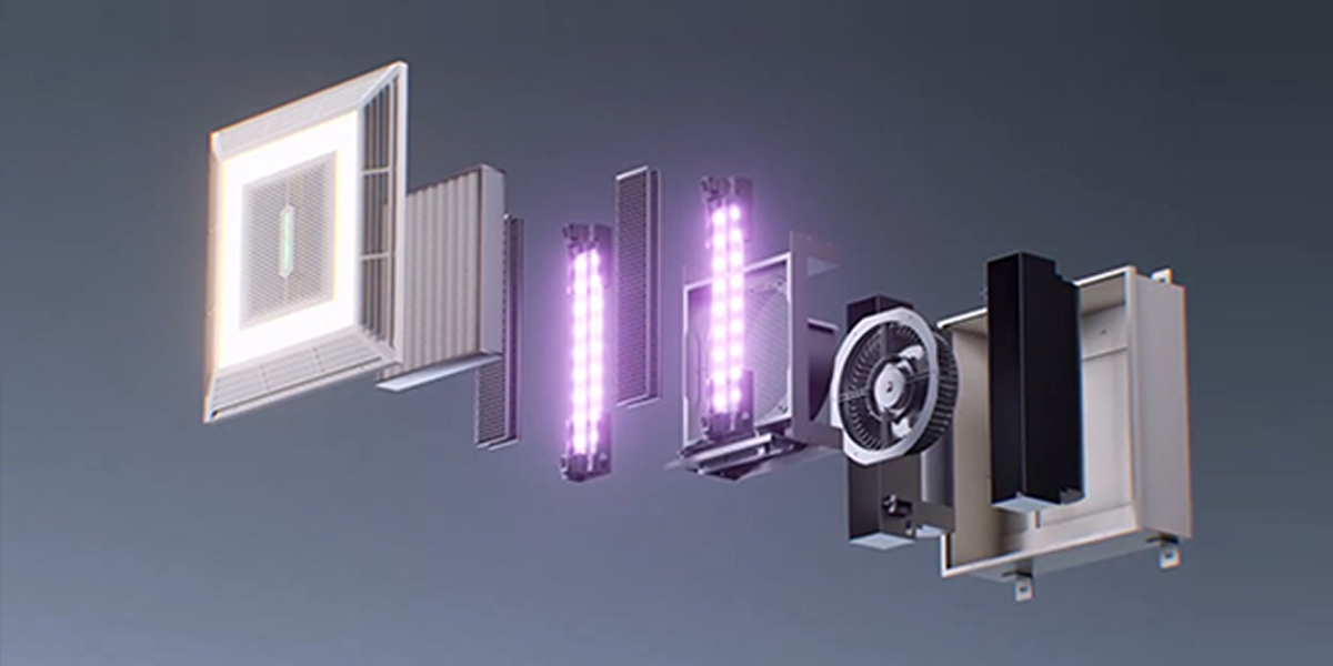 UVC LED AIR AIRINFECTION